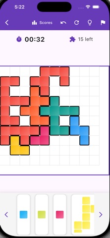 BrainTrainGridPuzzle Screenshot 1 of 3