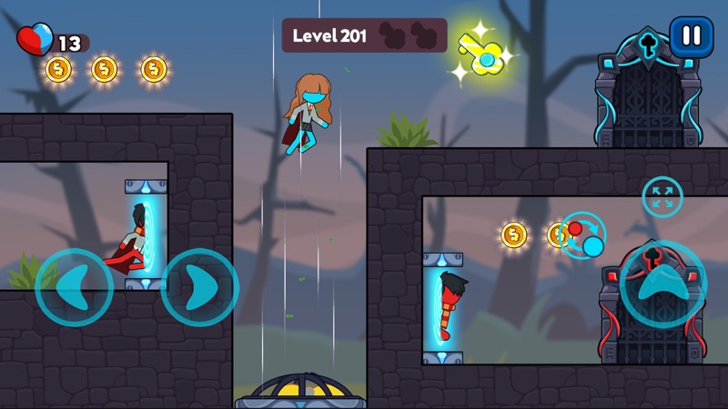 Stick Red and Blue 3 screenshot 2