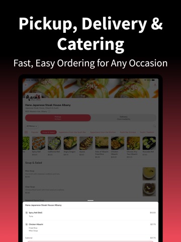 Hana Japanese Steak House iPad screenshot