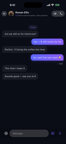 TalkOnce - Private Messenger Screenshot 7 of 10