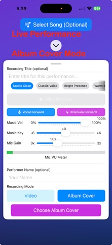 Sing My Songs screenshot
