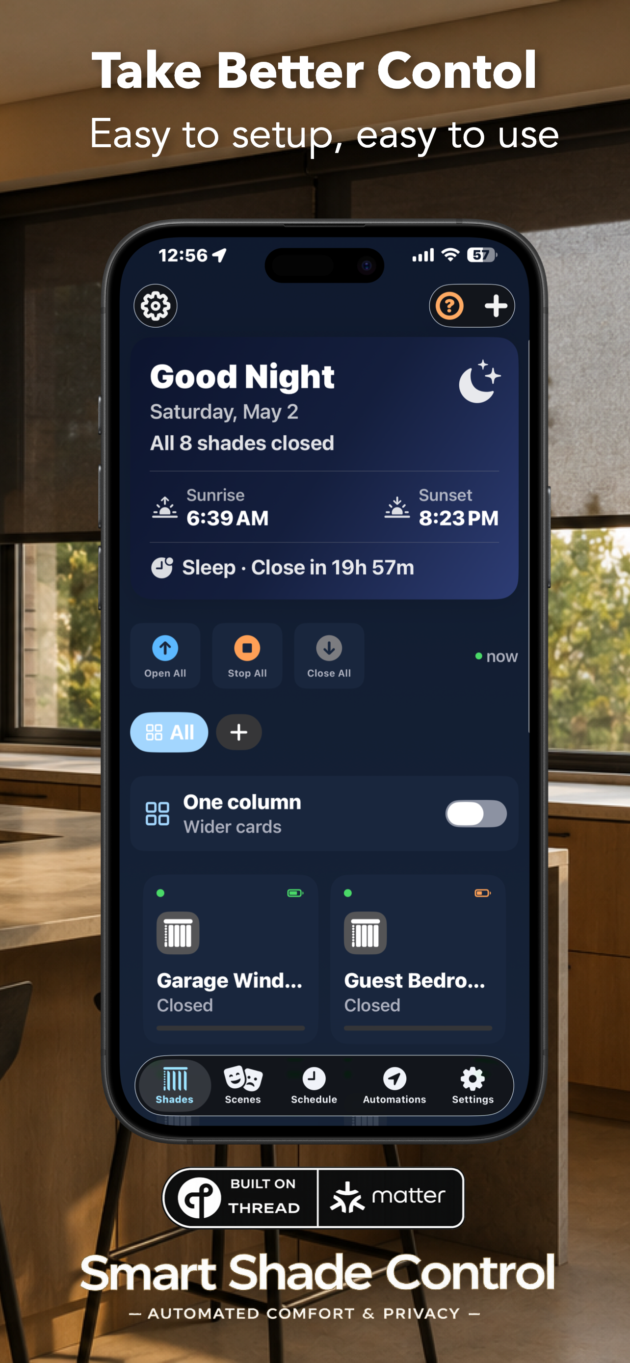 Smart Shade Control screenshot 2