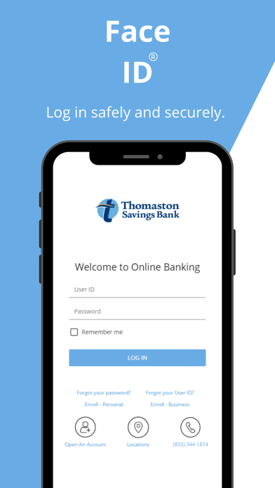 Thomaston Savings Bank Screenshot