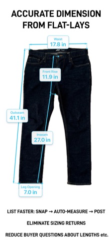 TapeAR AI Measure & BG remover screenshot