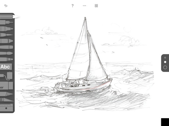 Tayasui Sketches School iPad app afbeelding 10