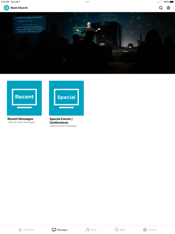 Screenshot #5 pour The Rock Church App