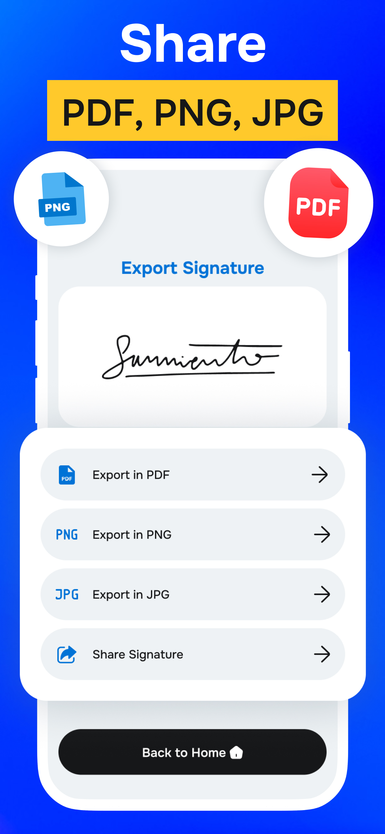 Signature On Docs & Photos screenshot 8