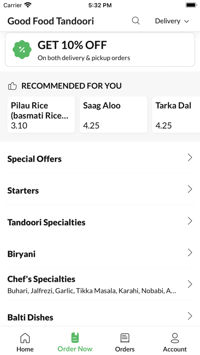 Good Food Tandoori Screenshot
