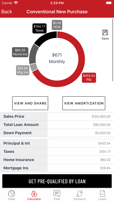 Listerhill Mortgage App Screenshot