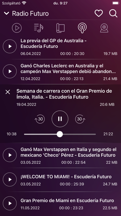 MyRadioOnline - Chile Screenshot