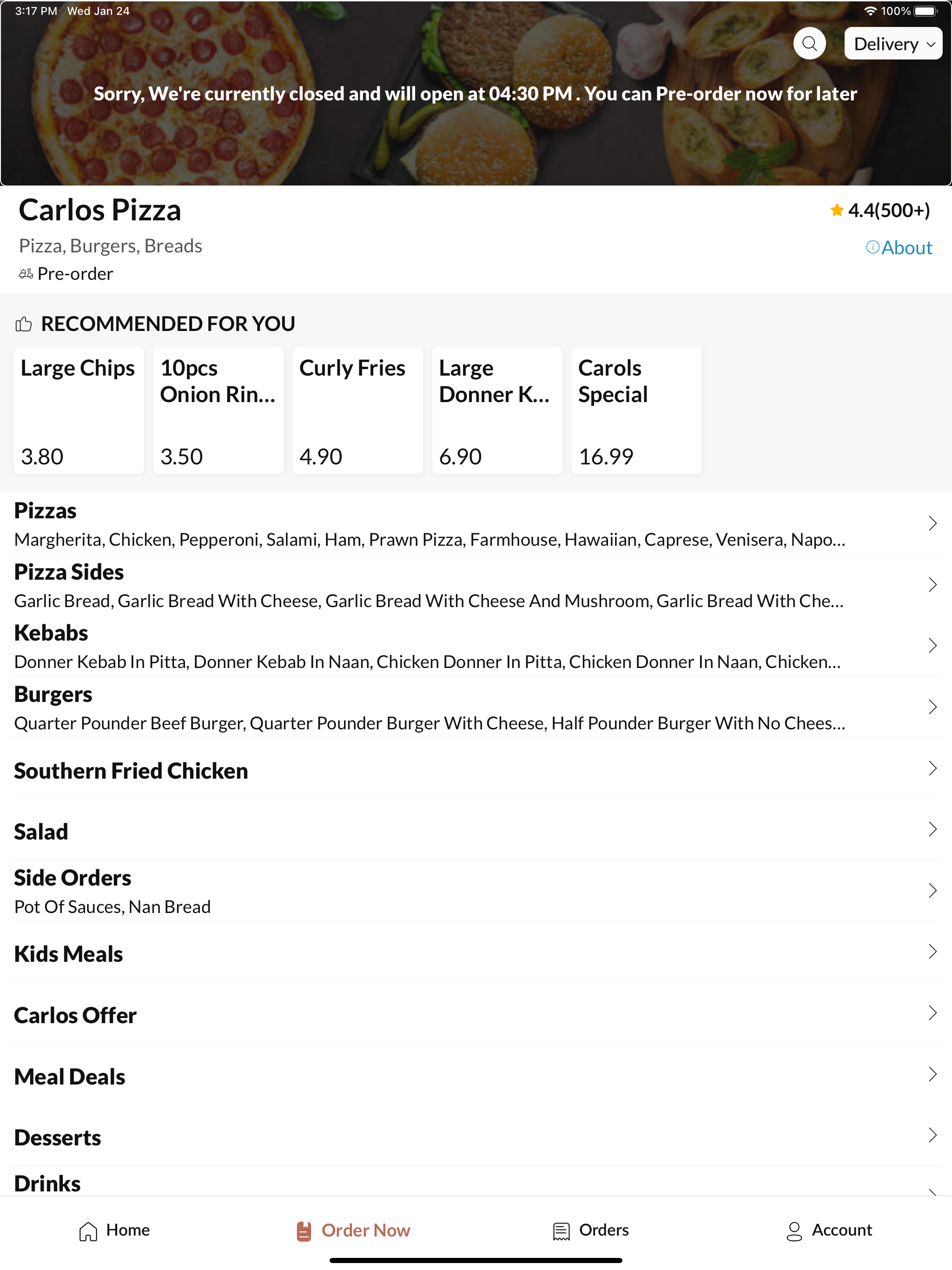 Carlos Pizza