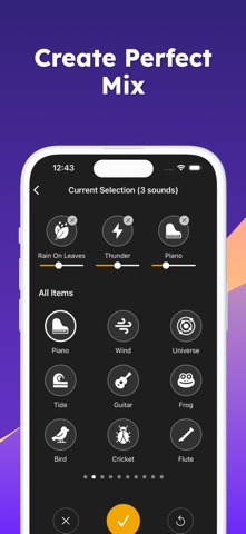 Rain Sounds HQ : Rainy Mood iPhone screenshot
