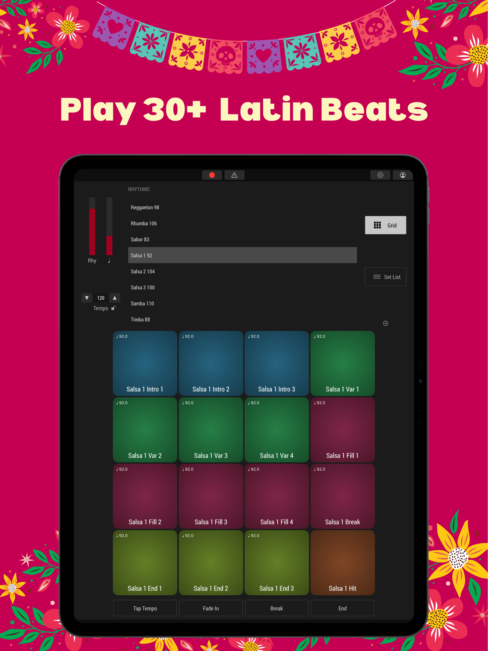 Latin Beats: Drum Pad Machine