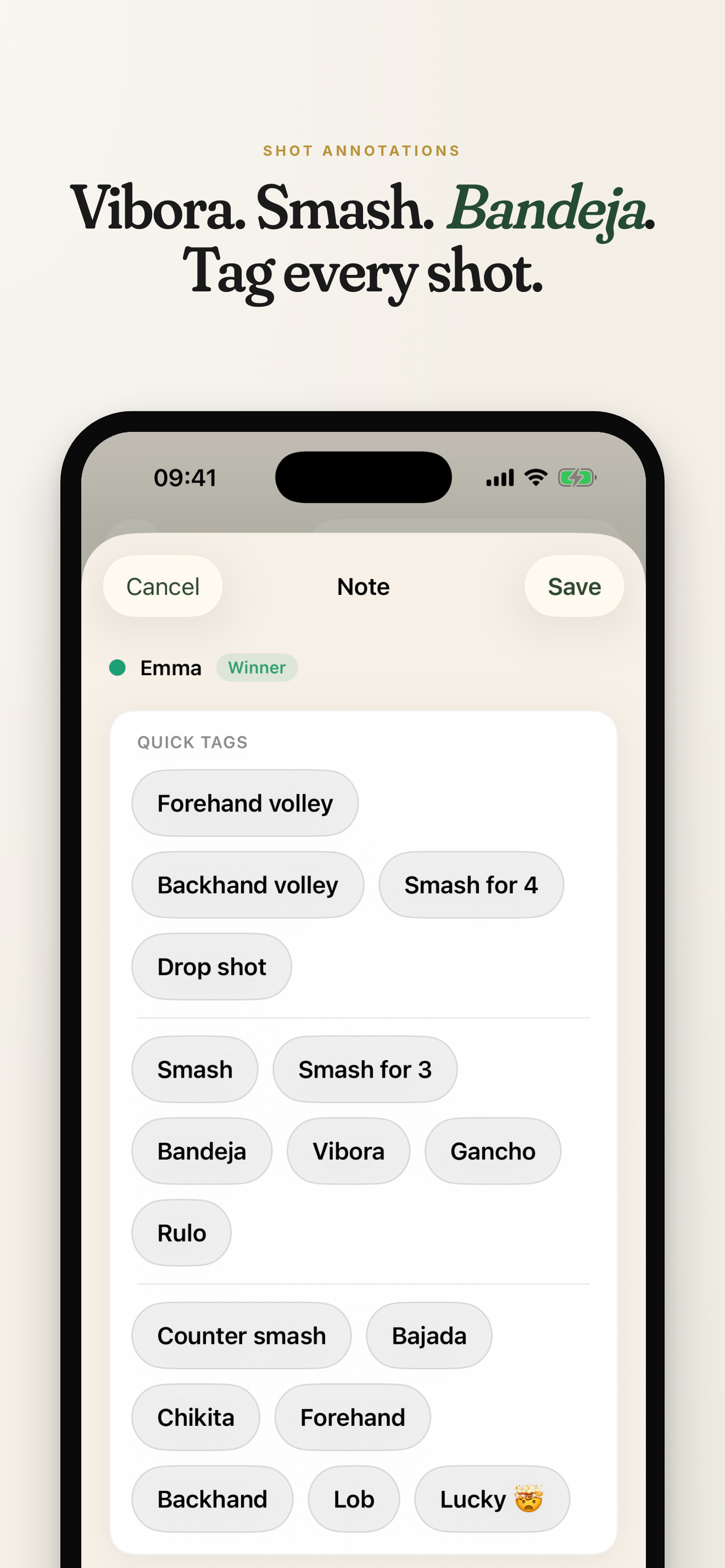 PadelRatio · Track your padel screenshot 7