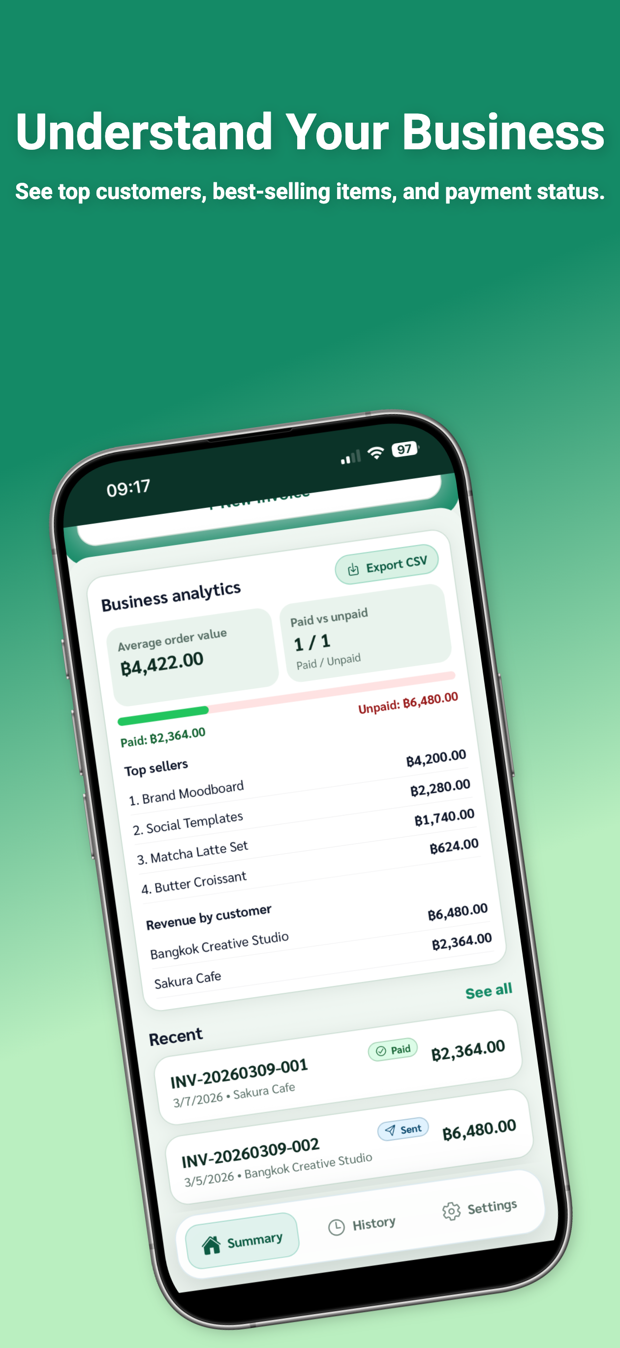 Chat Invoice Maker