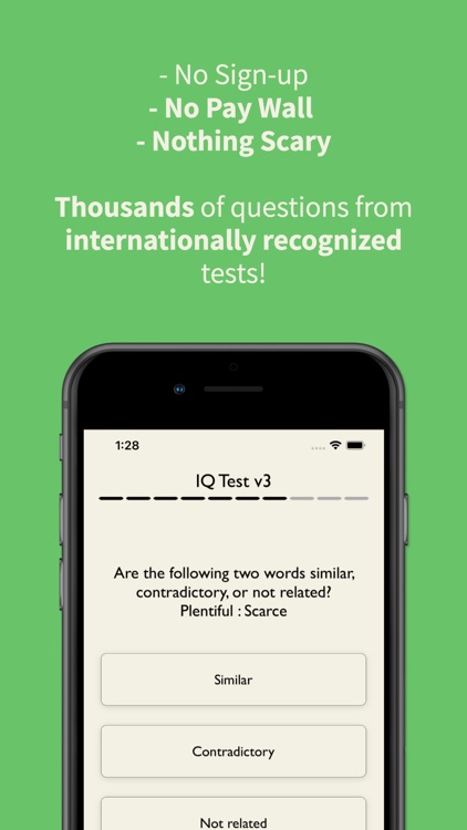 IQ Test - Full Cognitive Test