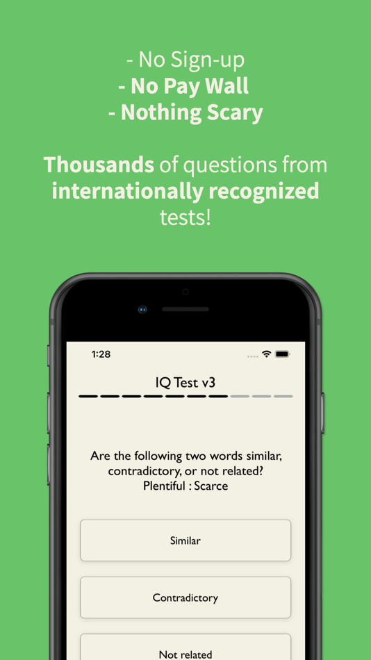 #3. IQ Test - Full Cognitive Test (iOS) 由: Test Apps Limited
