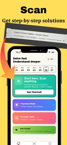 SnapX-Solve fast, learn deeper Screenshot 1 of 8