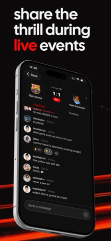Rooms - Sport Live Chats screenshot