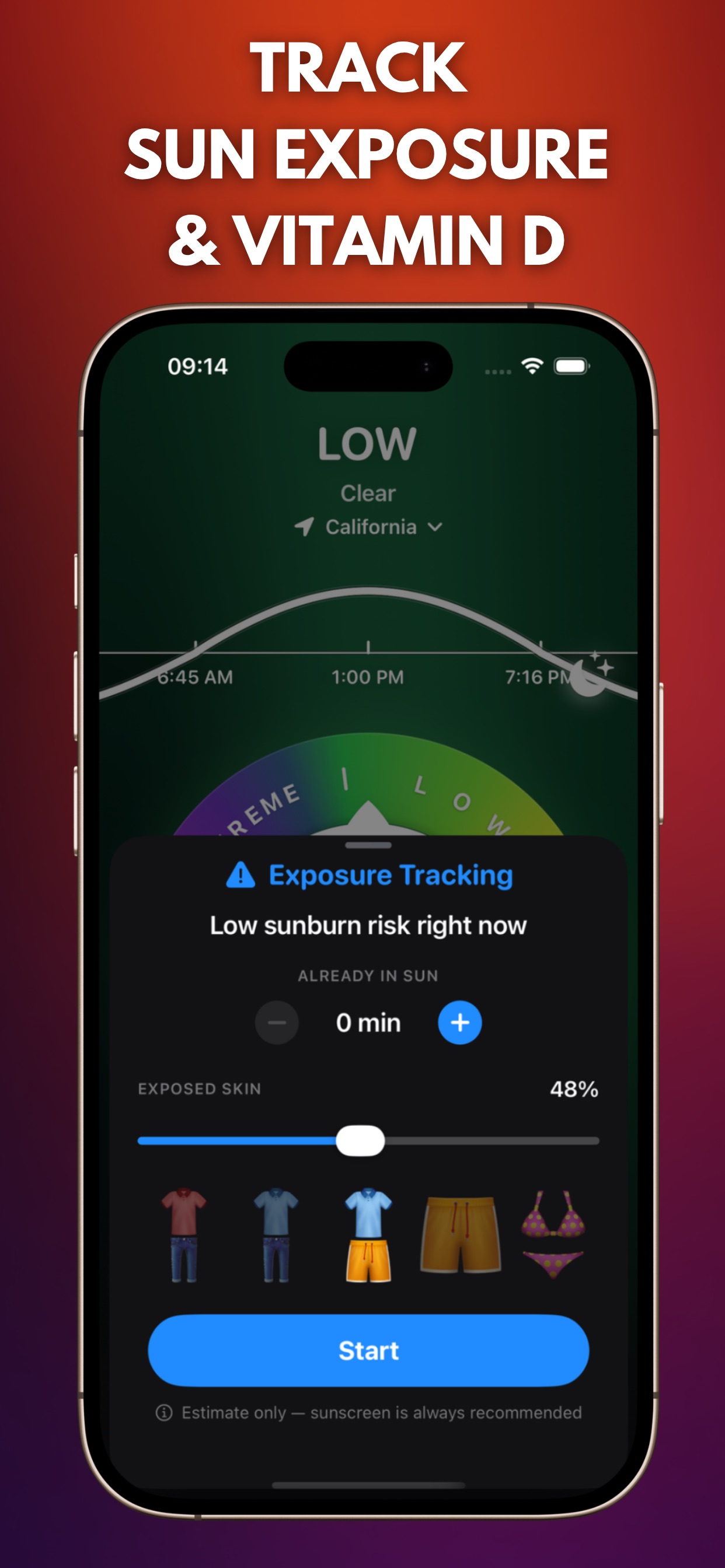 Screenshot 4 of UVdial: UV Index Forecast