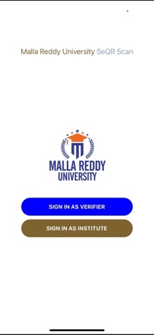 Mallareddyuniversity SeQR Scan screenshot