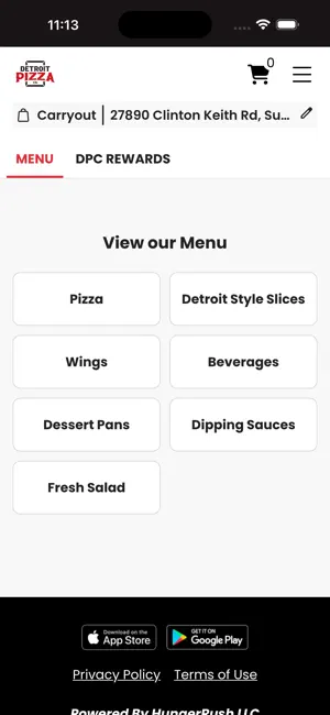Detroit Pizza Co. screenshot 2