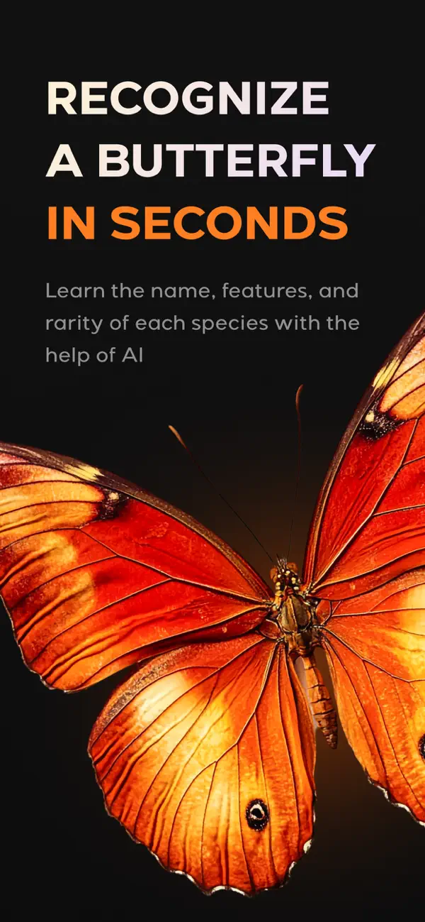 Screenshot #1 pour Butterfly Identifier AI Bug ID