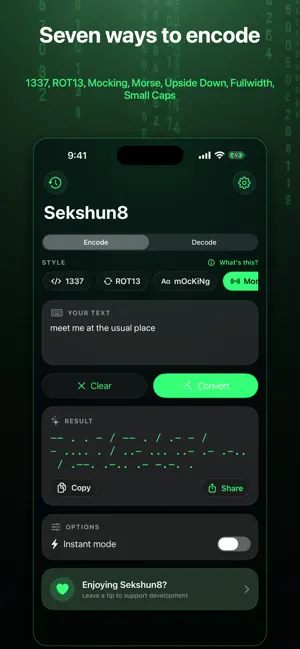 Sekshun8: Leetspeak & Ciphers screenshot 3