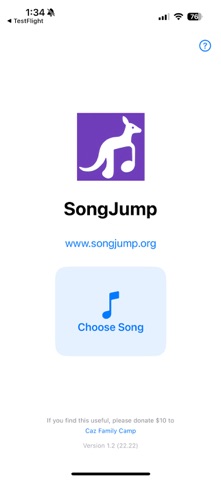 SongJump screenshot