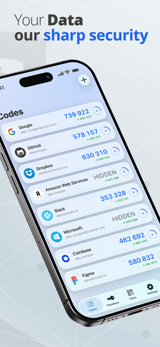 QuickOTP Authenticator Passkey Screenshot 2 of 7