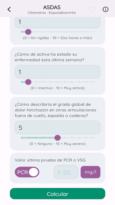 ReumApp Screenshot