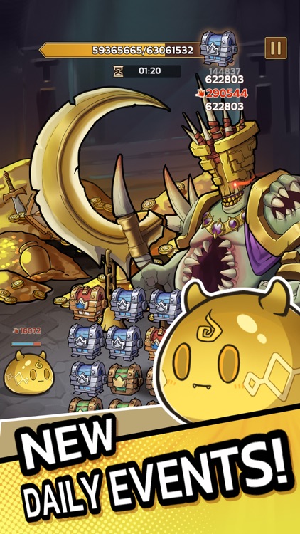 Slime Castle: Idle TD RTS Game screenshot-4