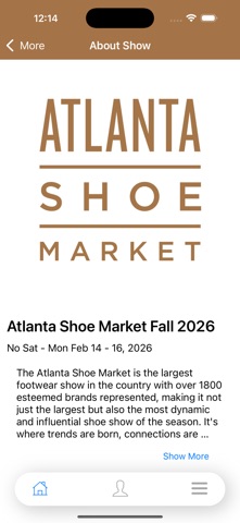 The Atlanta Shoe Market iPhone screenshot