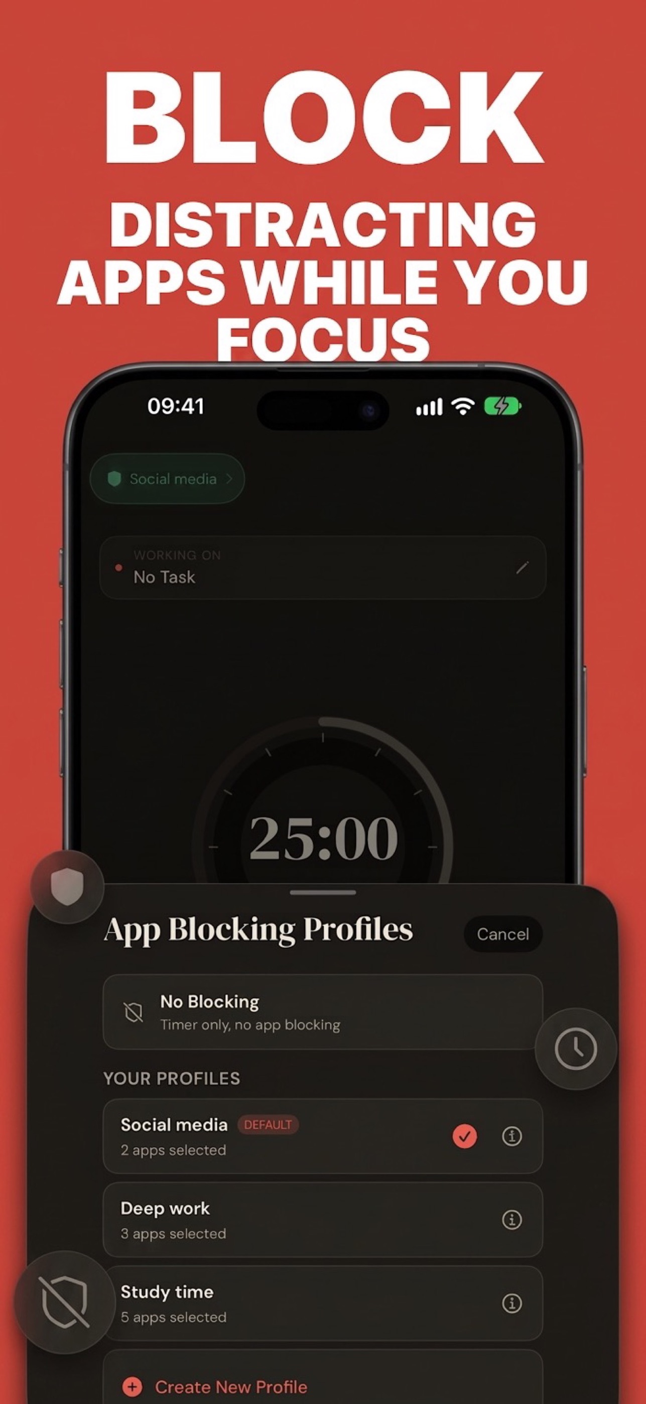 Screenshot 2 of Focus Timer: Tomato Friend