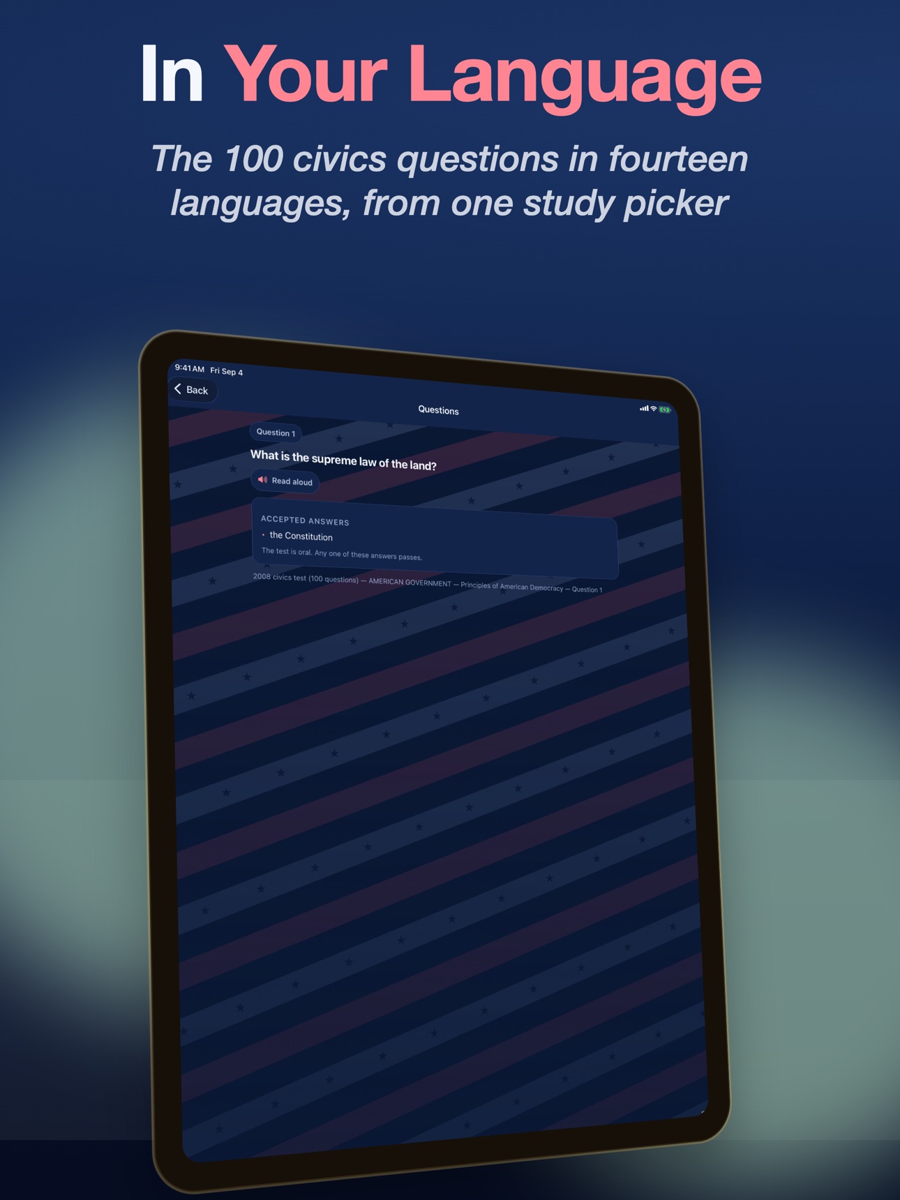Screenshot 11 of Citizenship Ready: US Civics