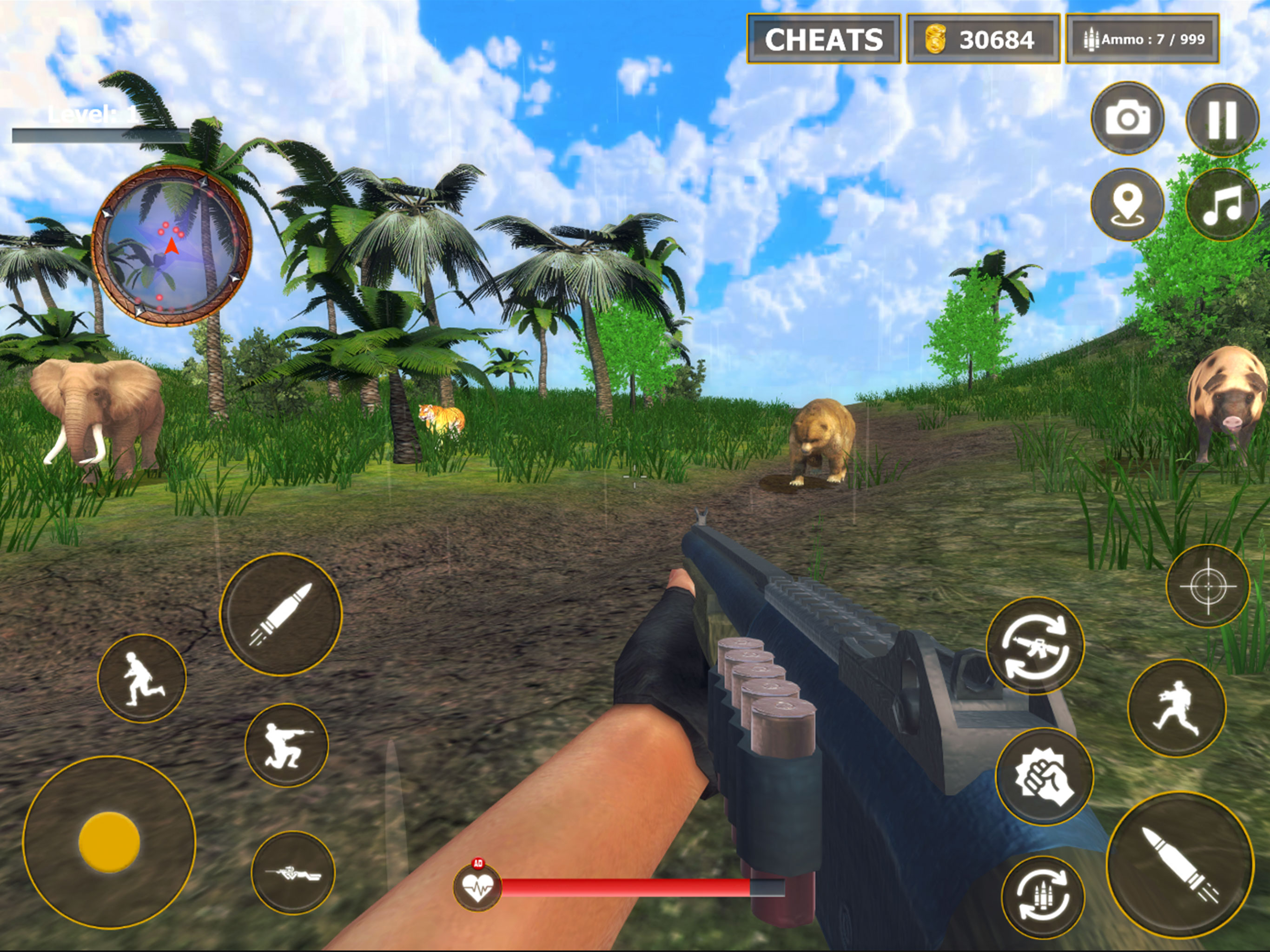 Animal Battle: Jungle Fight 3D screenshot 8