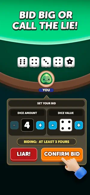 Liar's Dice: Bluff & Bid screenshot 2