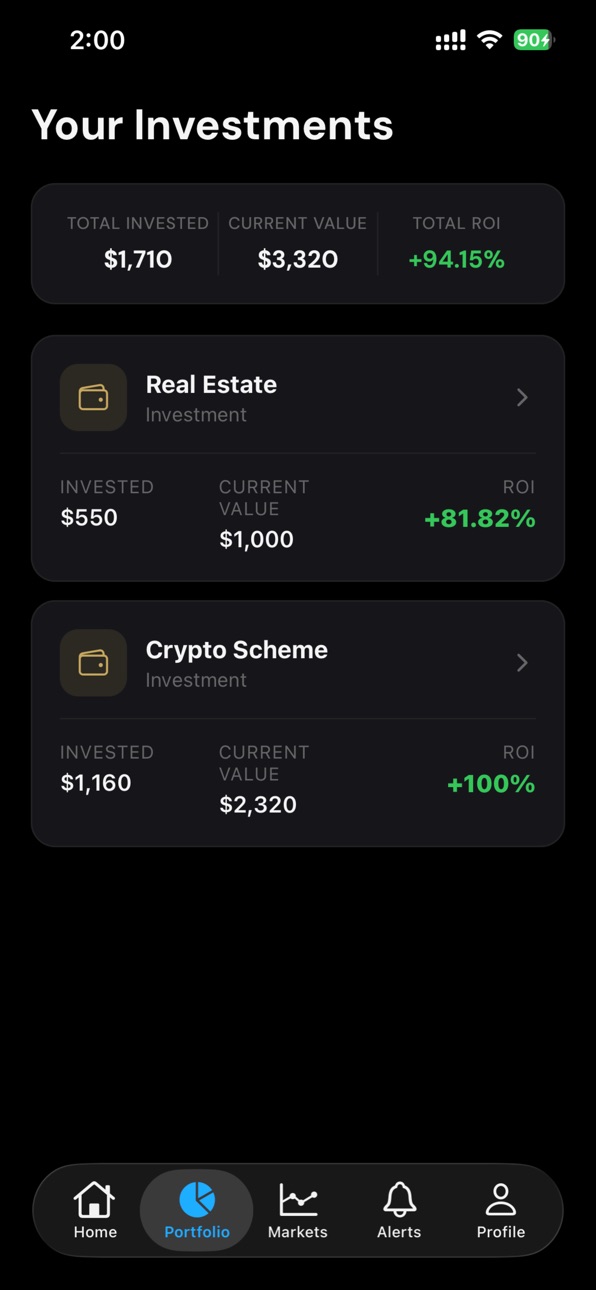 iPhone screenshot