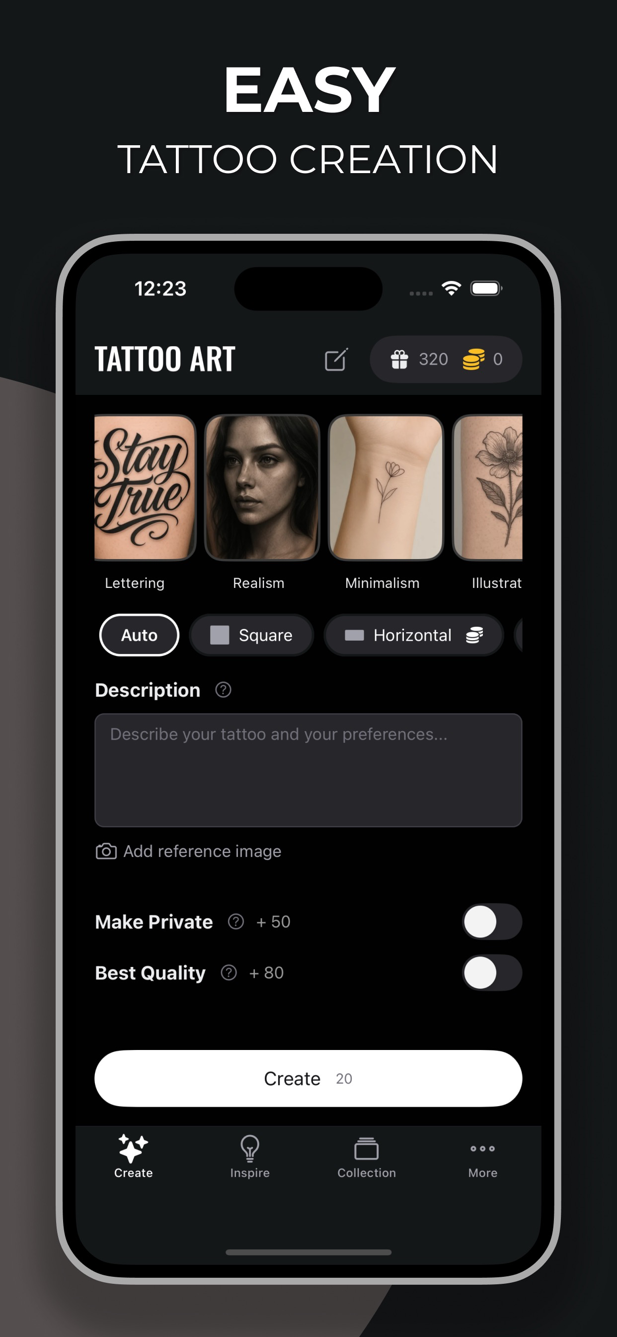 Tattoo Generator: TattooArt