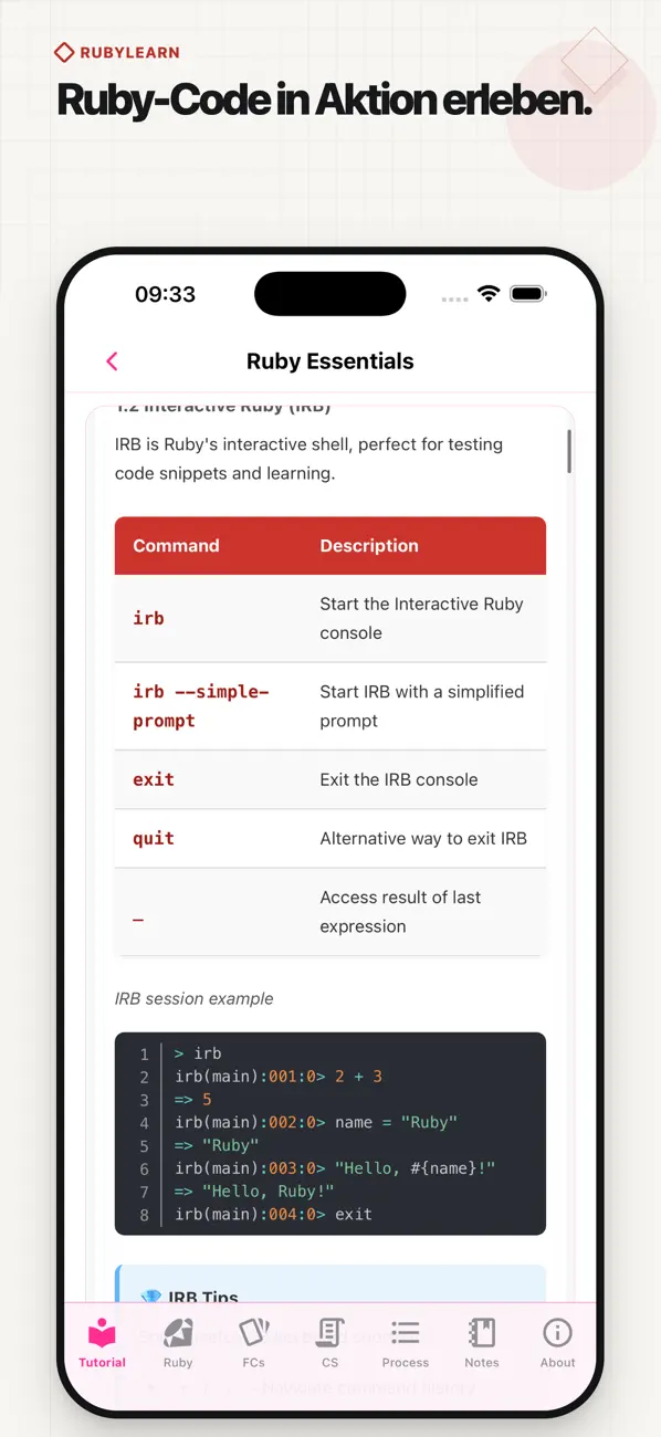 Screenshot #2 pour RubyLearn