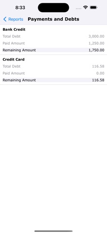 DebTra: Debt Tracking Screenshot 8 of 10