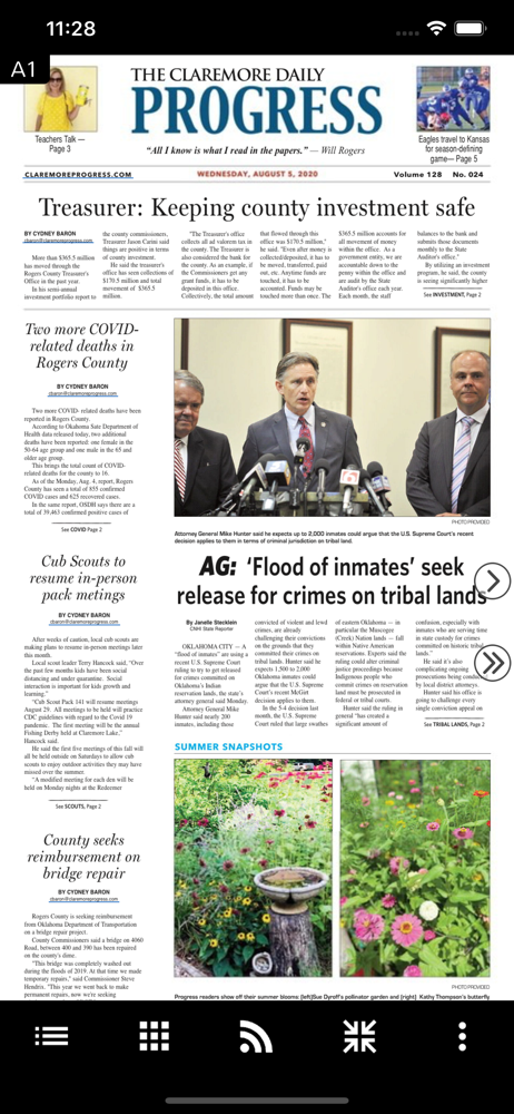 The Daily Progress - Claremore screenshot 4