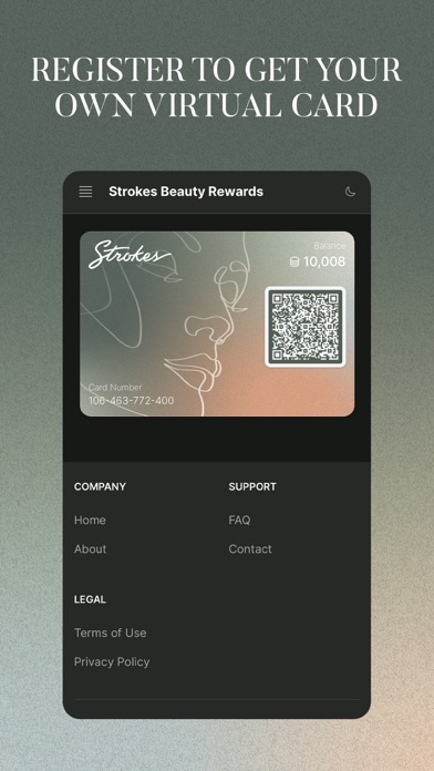 Strokes Beauty Rewards Screenshot