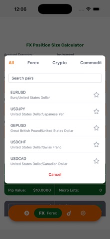 FX Crypto Calculator Screenshot 1 of 4
