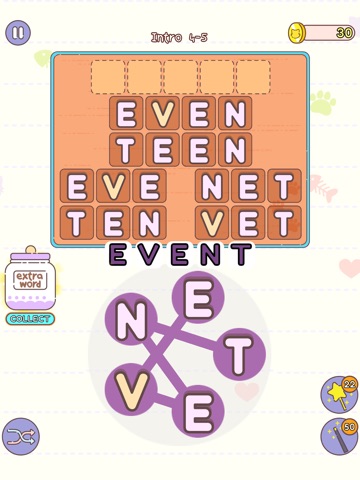 Word Puzzle: Cat Scramble Game iPad screenshot