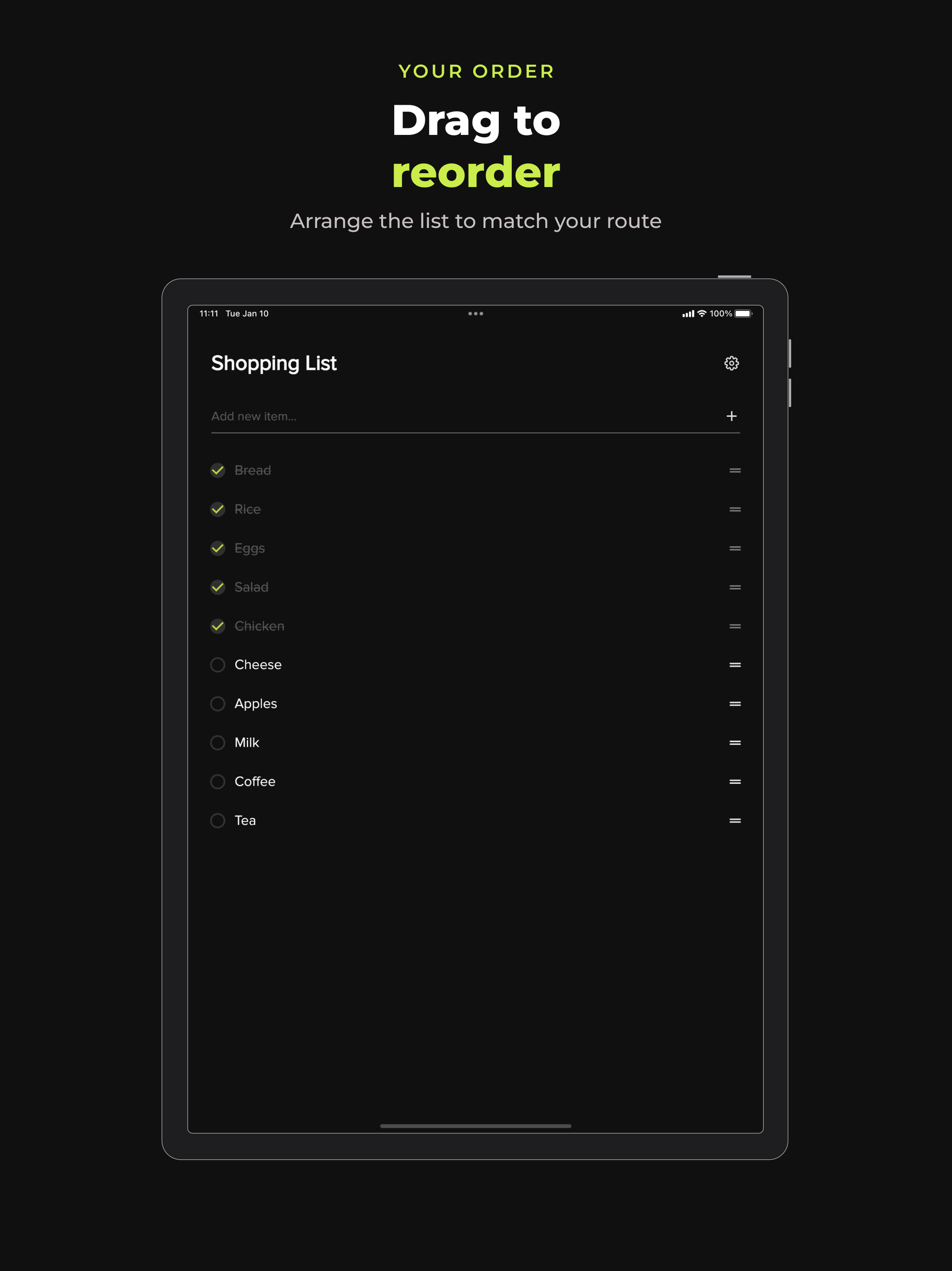 Grocery List: Shop & Share screenshot 8