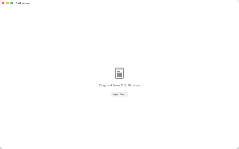 SVG Viewer app screenshot