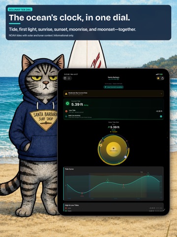 RipCat: Tides, Buoys & Marine iPad screenshot