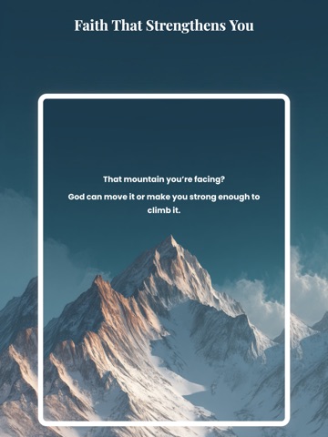 Verse of the Day Widget: Bible iPad screenshot