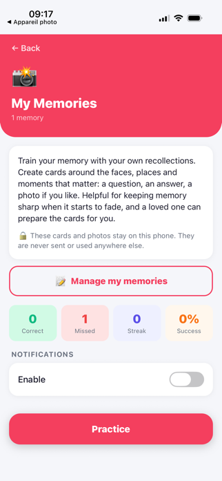 Drip — Quiz & memorization Screenshot 5 of 6